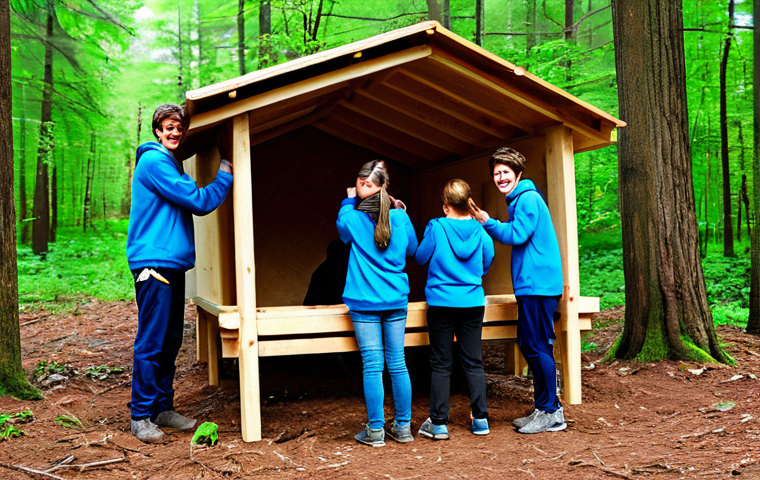 야외 교육 프로그램의 대안 교육 모델 - Technology-Enhanced Outdoor Learning**

"A teacher, fully clothed in professional attire, leading a ...