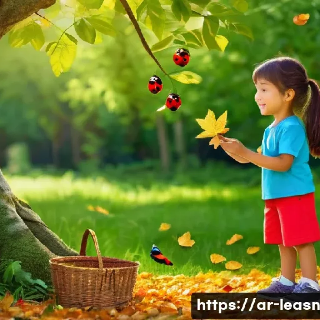 야외 교육 프로그램의 비용 절감 전략 - **Prompt 1: Children discovering nature in a vibrant public park.**
"A group of diverse children...